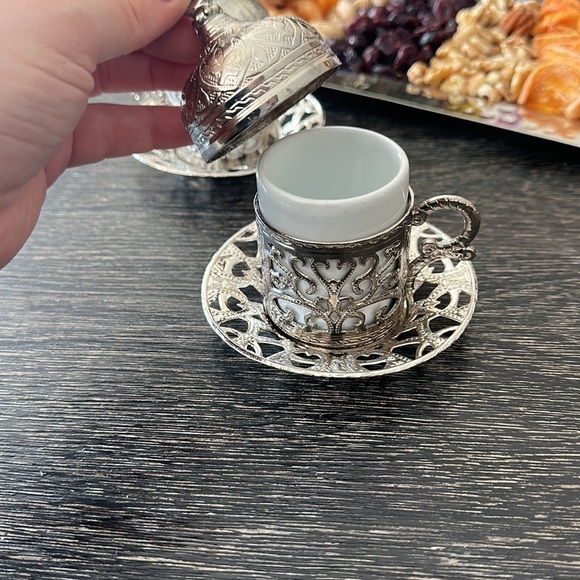 Authentic Turkish Coffee Set of 2. - Picture 5 of 5